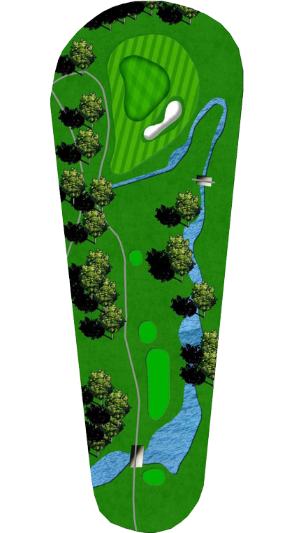 Walnut Creek Country Club - Pecan Course Hole 8
