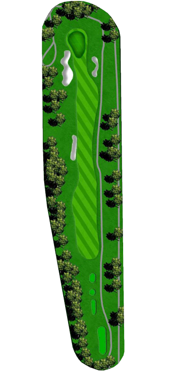 Walnut Creek Country Club - Pecan Course Hole 9