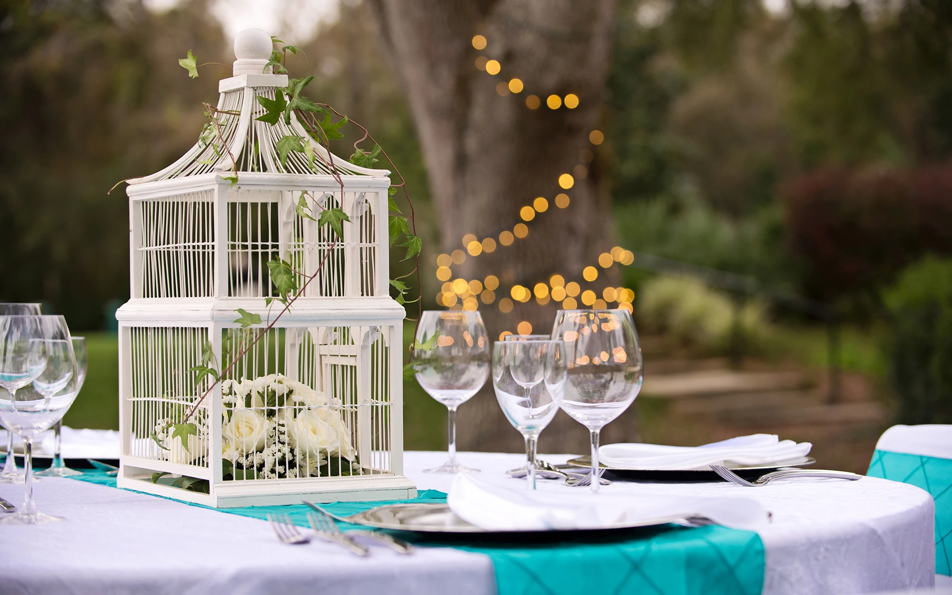 Hawkstone Country Club - Outdoor Wedding Table