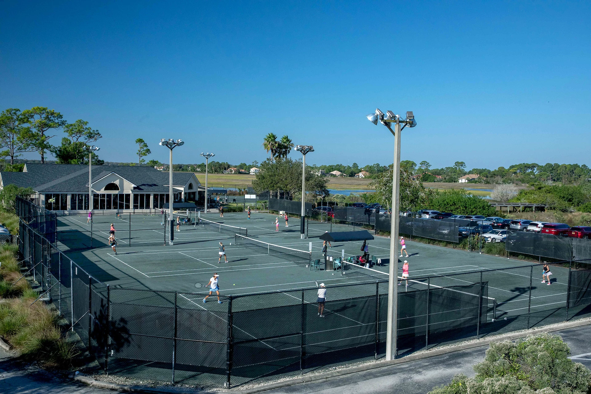 Marsh Creek Country Club - Tennis Courts