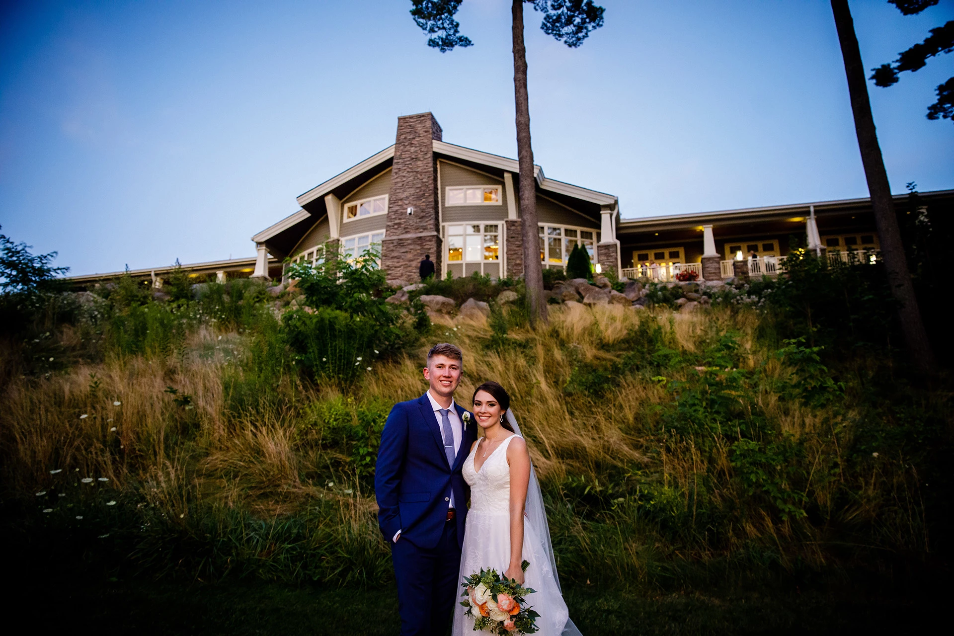 Oak Pointe Country Club - Bride and Groom