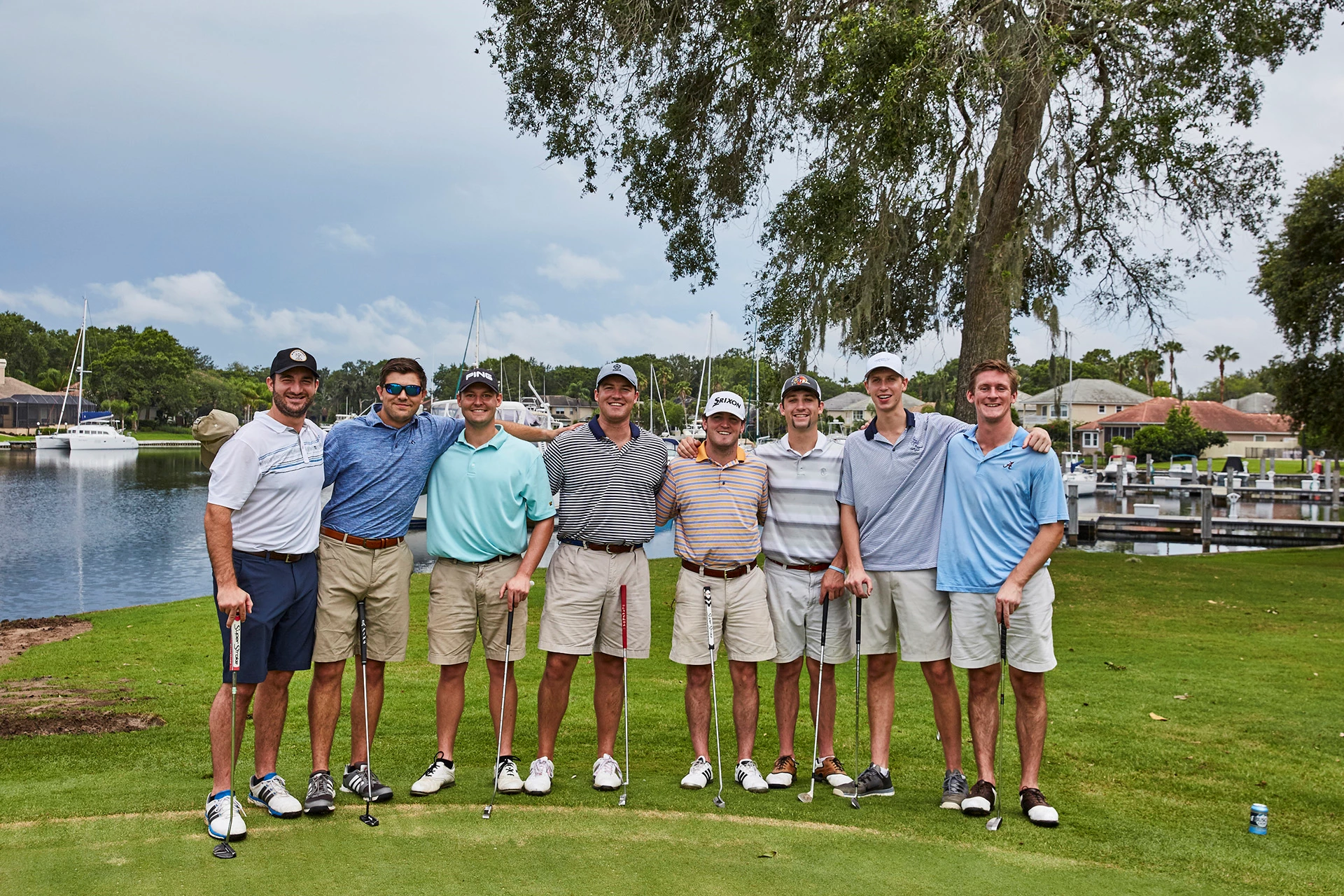 Queen's Harbour Yacht & Country Club - Group of Young Golfers