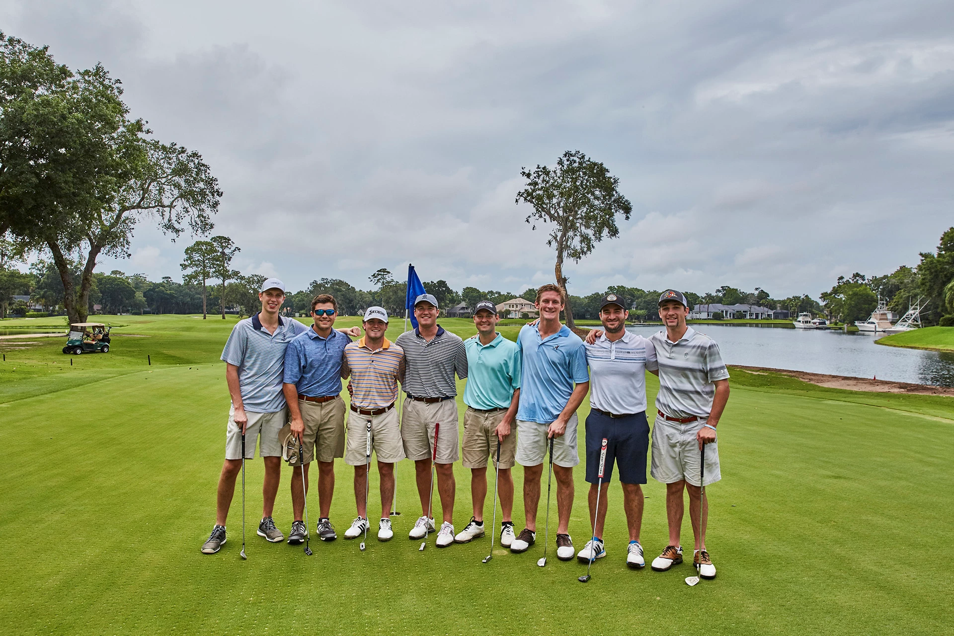 Queen's Harbour Yacht & Country Club - Group of Young Golfers