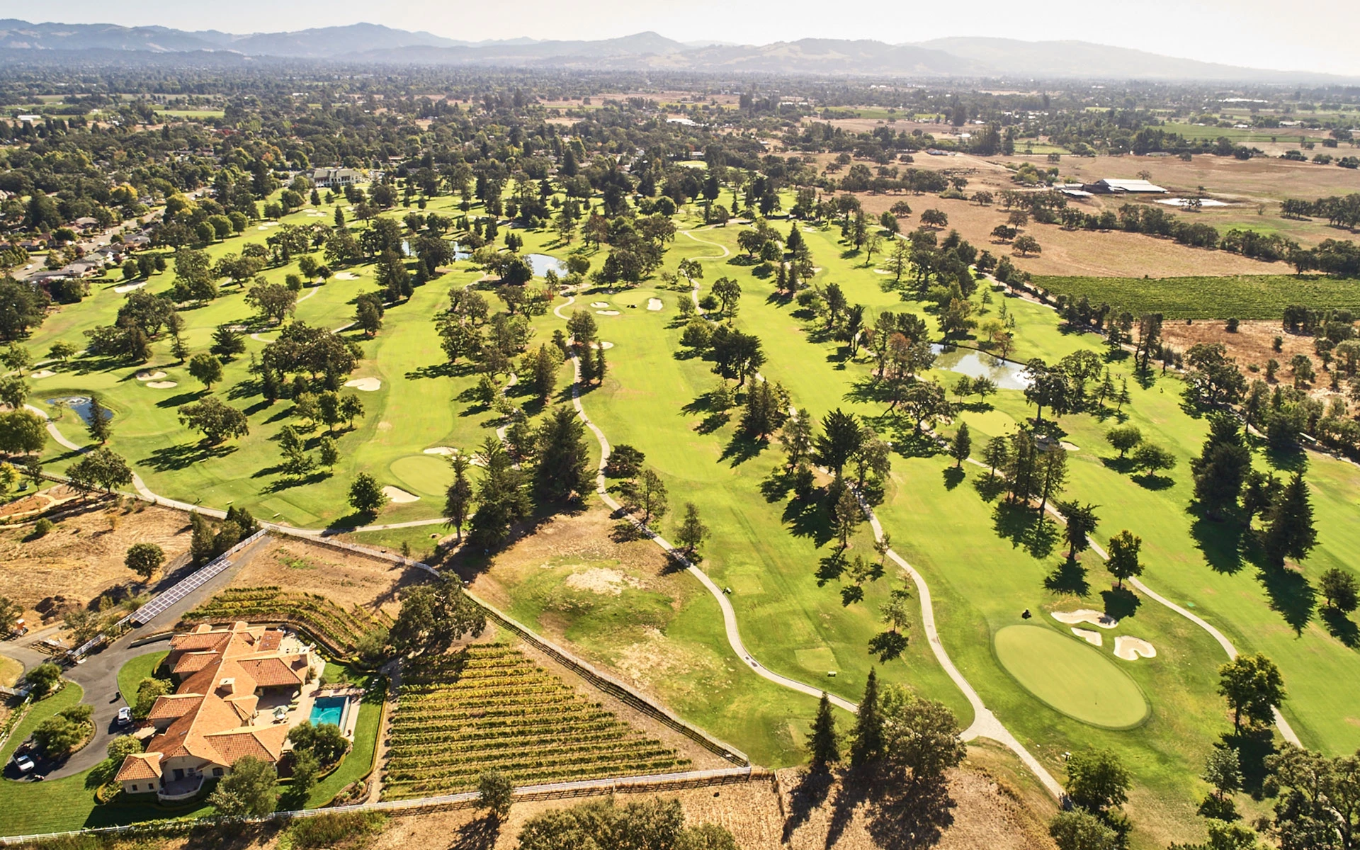 Santa Rosa Golf & Country Club - Golf Course Drone