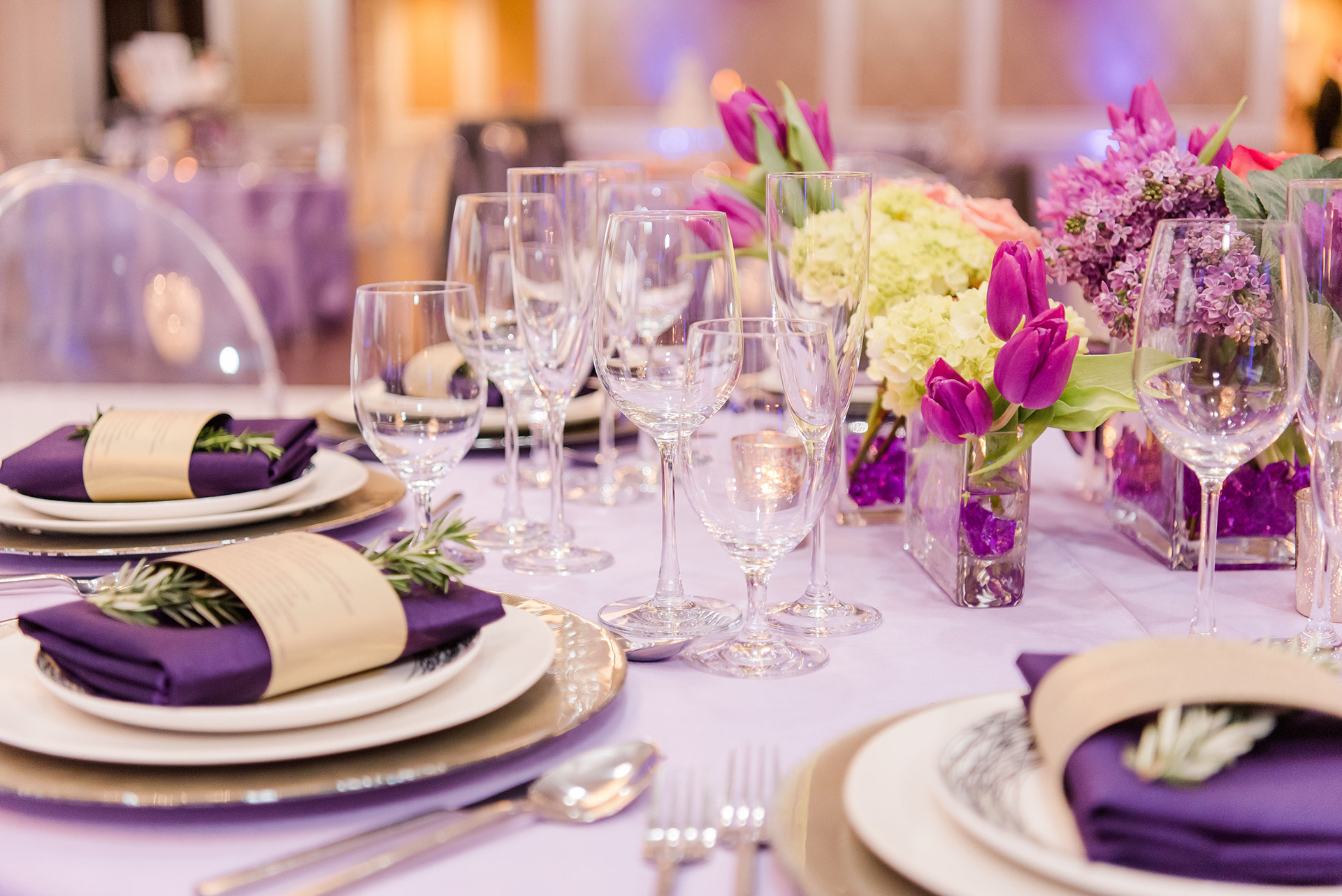 Clubs of Prestonwood Private Event Table 