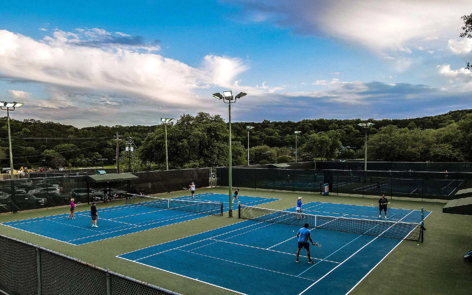 Westlake Country Club tennis courts